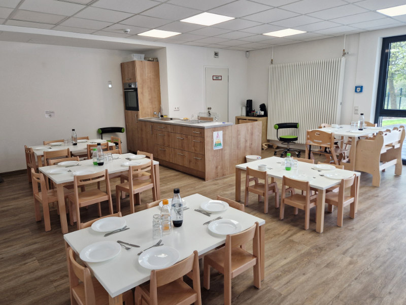 Bistrobereich der KiTa Wiesenwichtel